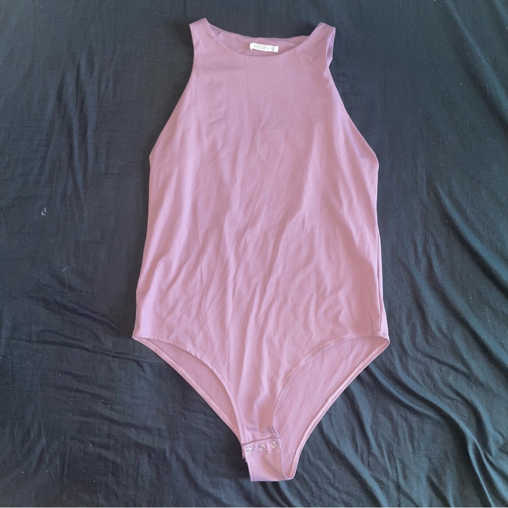 Purple bodysuit